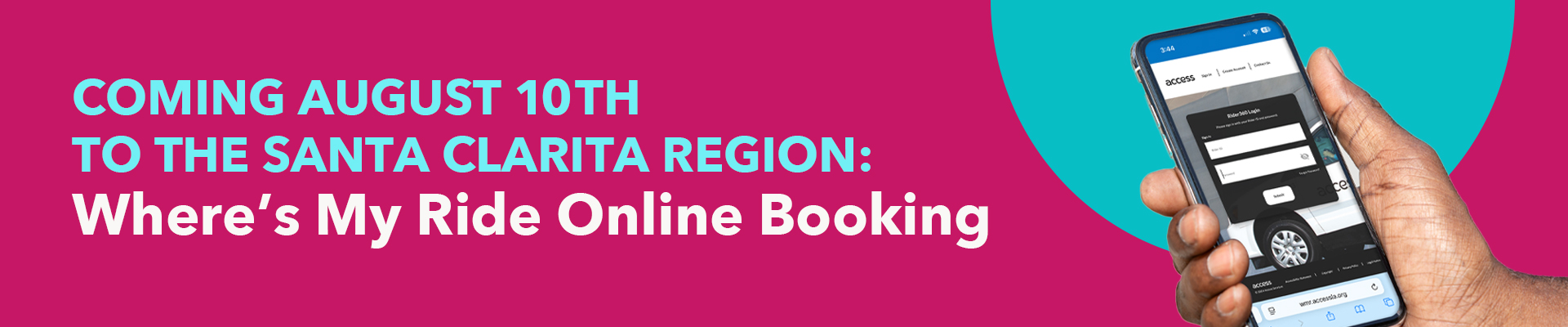 Background image for WMR Online Booking Launch